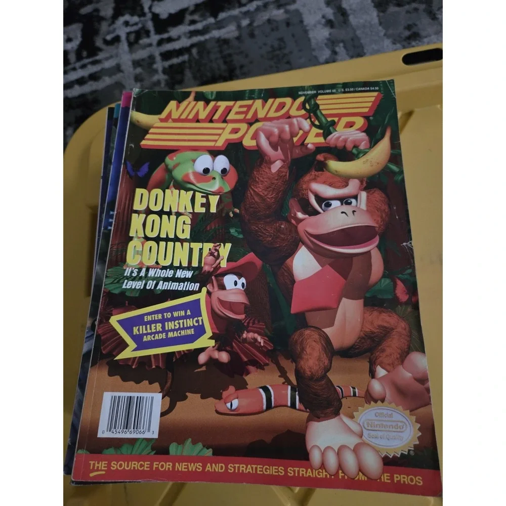Nintendo Power Magazine Lot Volumes: 66, 73 to 91, 93 and 94, (17 Total)